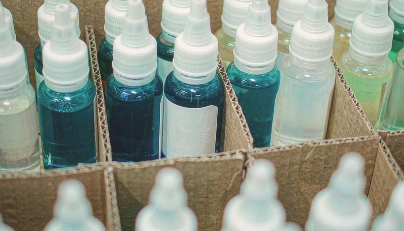 100ml Bulk Vape Juice Bottles packaging detail